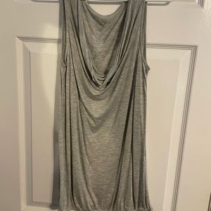 Sleeveless Grey LOFT tank